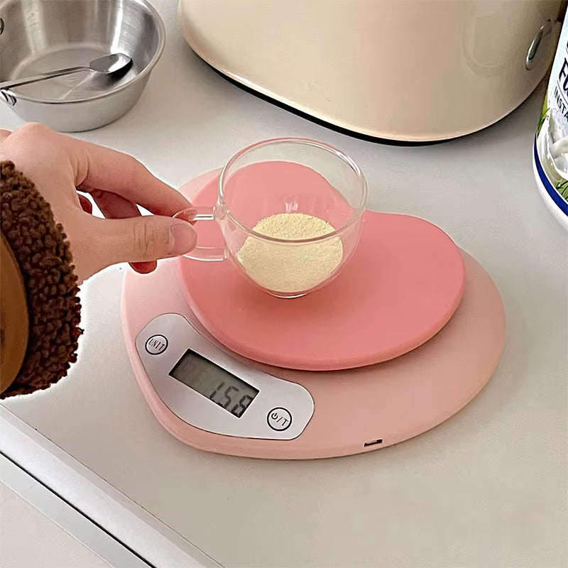 Digital Kitchen Scale 5000G/ 1G Small Jewelry Scale Food Scales Digital Weight Gram and Oz Digital Gram Scale with LCD/ Tare