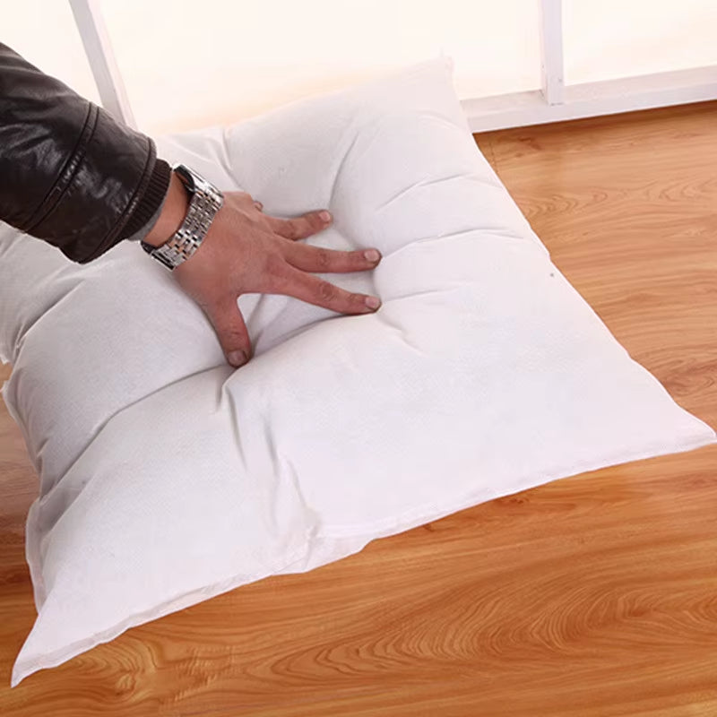 100%Cotton Standard White Bounce Back Pillow Cushion Core Sofa Car Seat Home Interior Decor Pillows30X30/40X40/45X45/60X80Cm