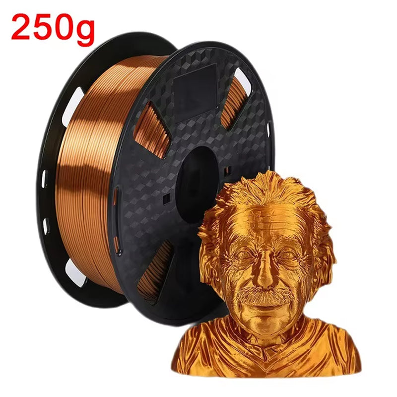 Silk PLA 3D Filament 1Kg 1.75Mm Spool Wire 3D Printer Material 3D Print Filament PLA Copper 3D Printing Filament Rose Gold