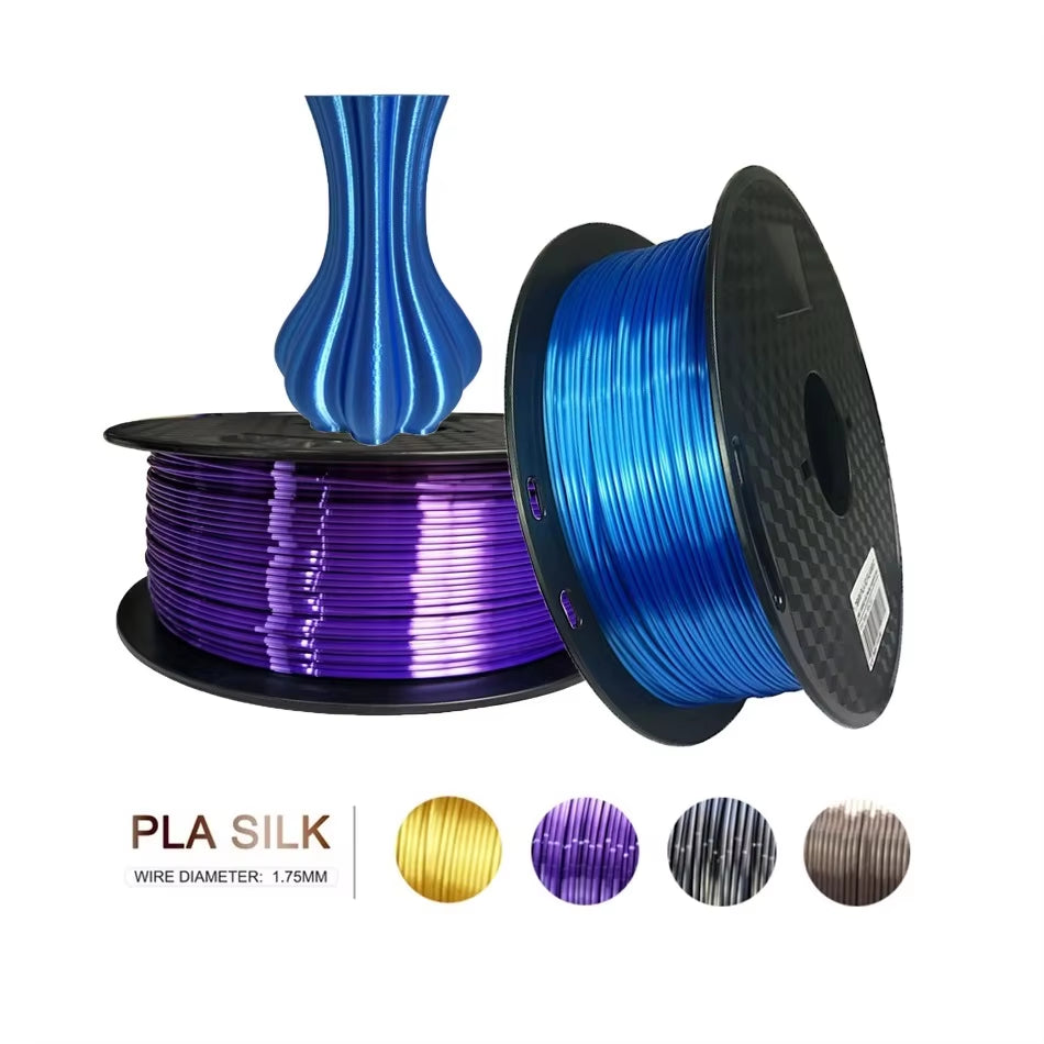 Silk PLA 3D Filament 1Kg 1.75Mm Spool Wire 3D Printer Material 3D Print Filament PLA Copper 3D Printing Filament Rose Gold