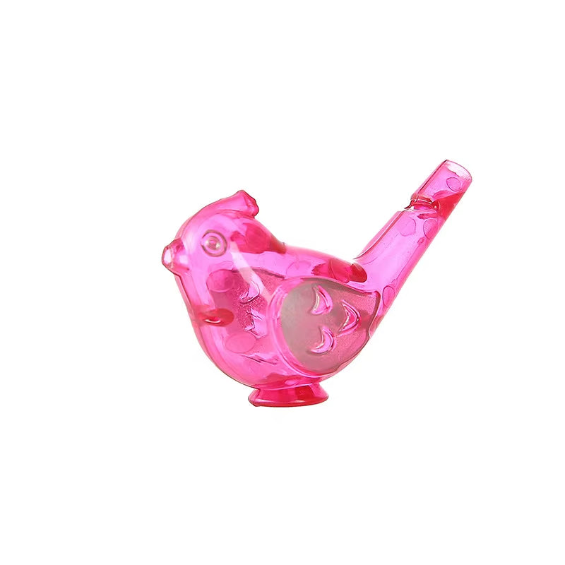 30Pcs Colorful Mini Bird Plastic Water Whistles Noise Maker Toys for Kids Birthday Party Favors Baby Shower Gift Pinata Fillers