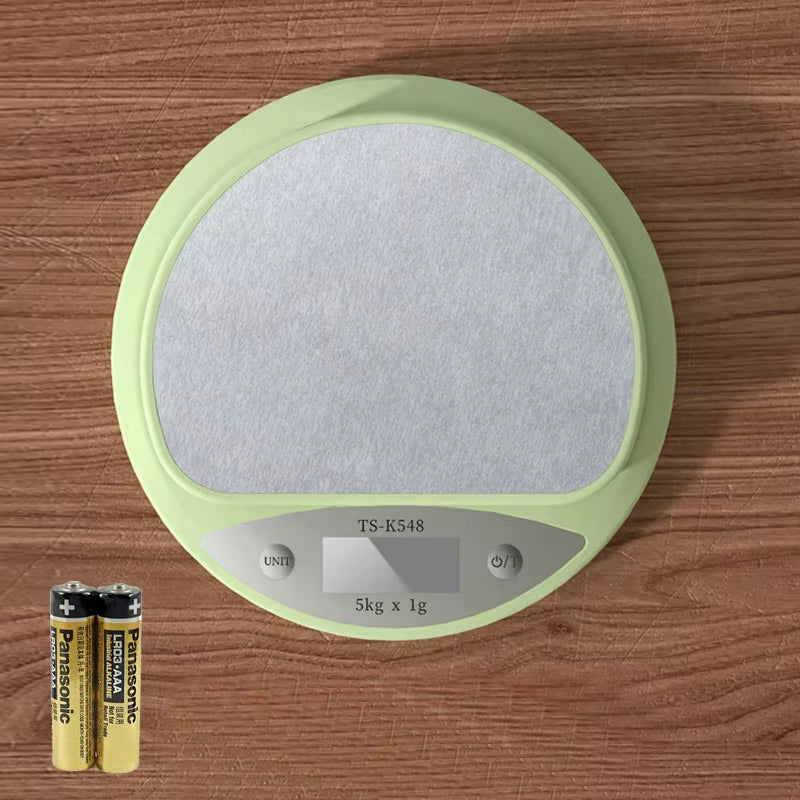 Digital Kitchen Scale 5000G/ 1G Small Jewelry Scale Food Scales Digital Weight Gram and Oz Digital Gram Scale with LCD/ Tare