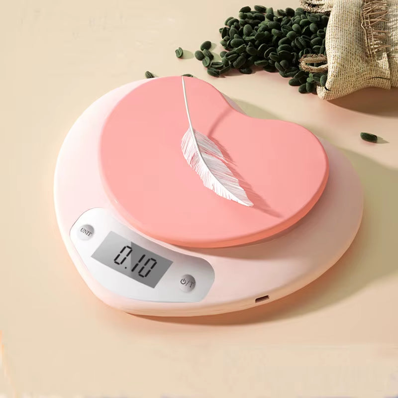 Digital Kitchen Scale 5000G/ 1G Small Jewelry Scale Food Scales Digital Weight Gram and Oz Digital Gram Scale with LCD/ Tare
