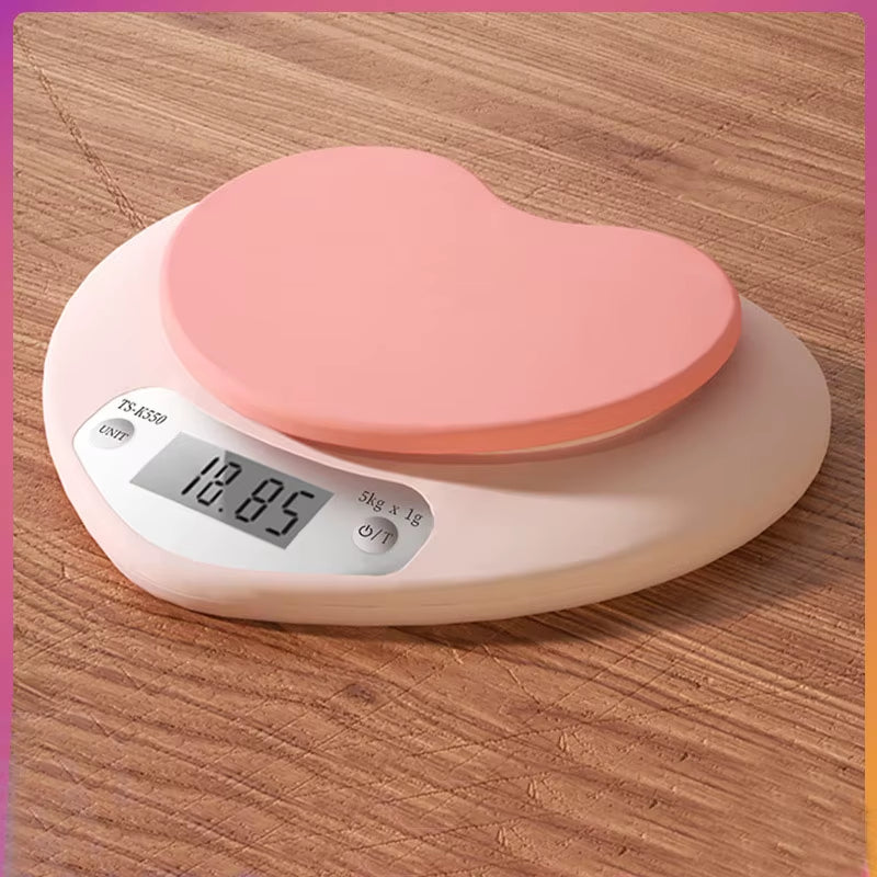 Digital Kitchen Scale 5000G/ 1G Small Jewelry Scale Food Scales Digital Weight Gram and Oz Digital Gram Scale with LCD/ Tare