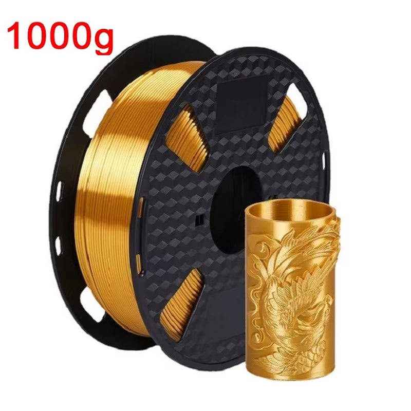 Silk PLA 3D Filament 1Kg 1.75Mm Spool Wire 3D Printer Material 3D Print Filament PLA Copper 3D Printing Filament Rose Gold